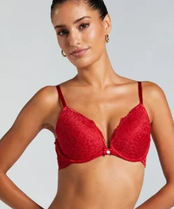 Hunkemöller MARINE PP PUSH Red Clearance