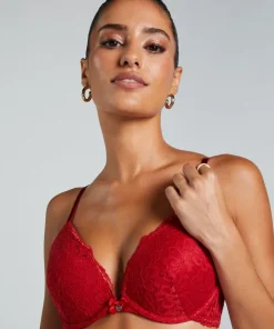 Hunkemöller MARINE PP PUSH Red Clearance
