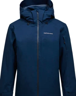 Peak Performance Maroon Insulated Vinterjakke Blå Discount