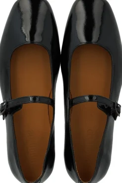 ANGULUS Mary Jane ballerina med moderat fir 1310 black Online