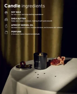 LELO Massagelys - Black Pepper & Pomegranate