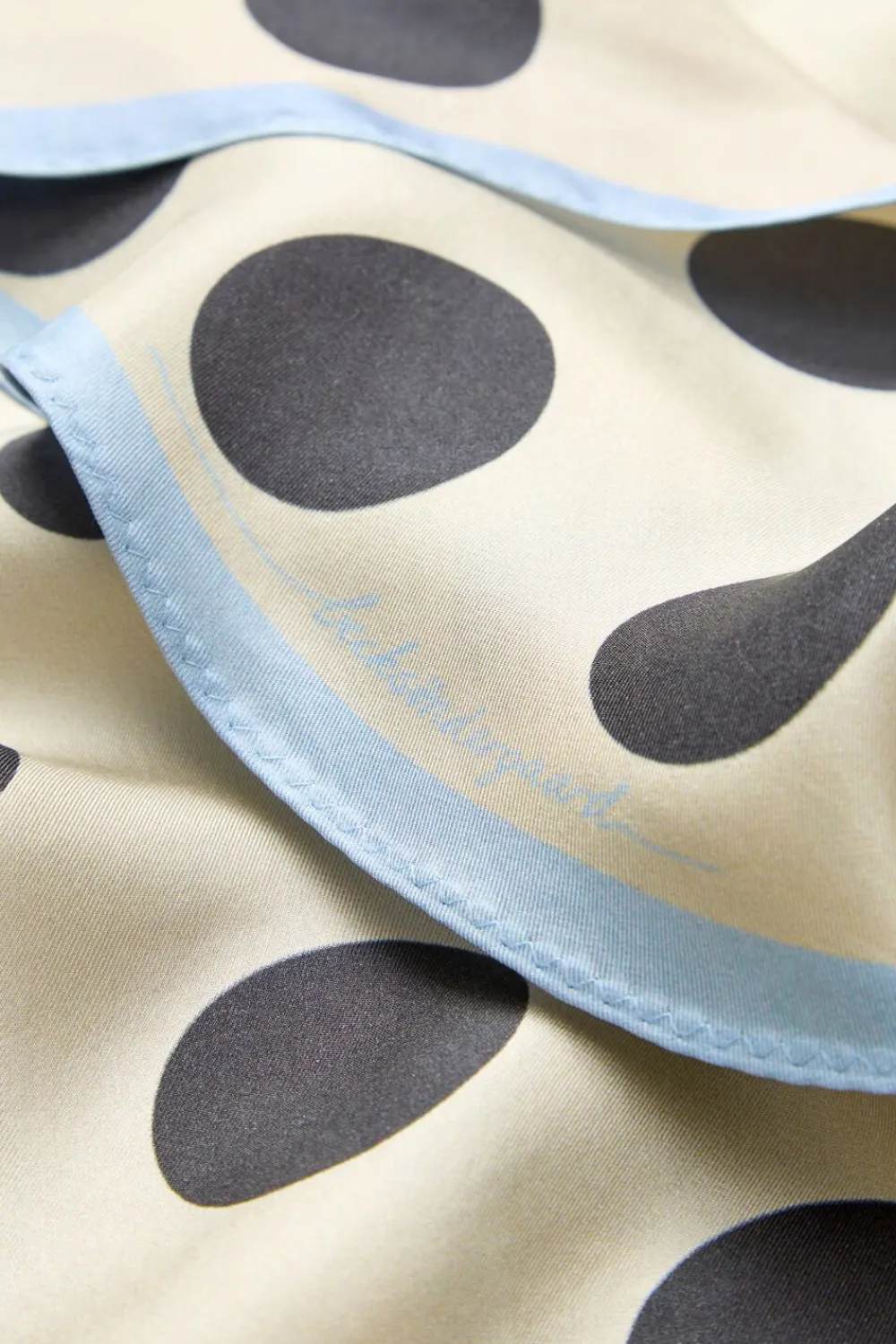 Becksöndergaard Maxi Polka Triangle Sia Scarf Birch white Online