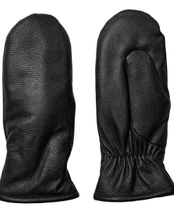 Magasin du Nord Collection Maya 2 LWG Leather Mittens Black Sale