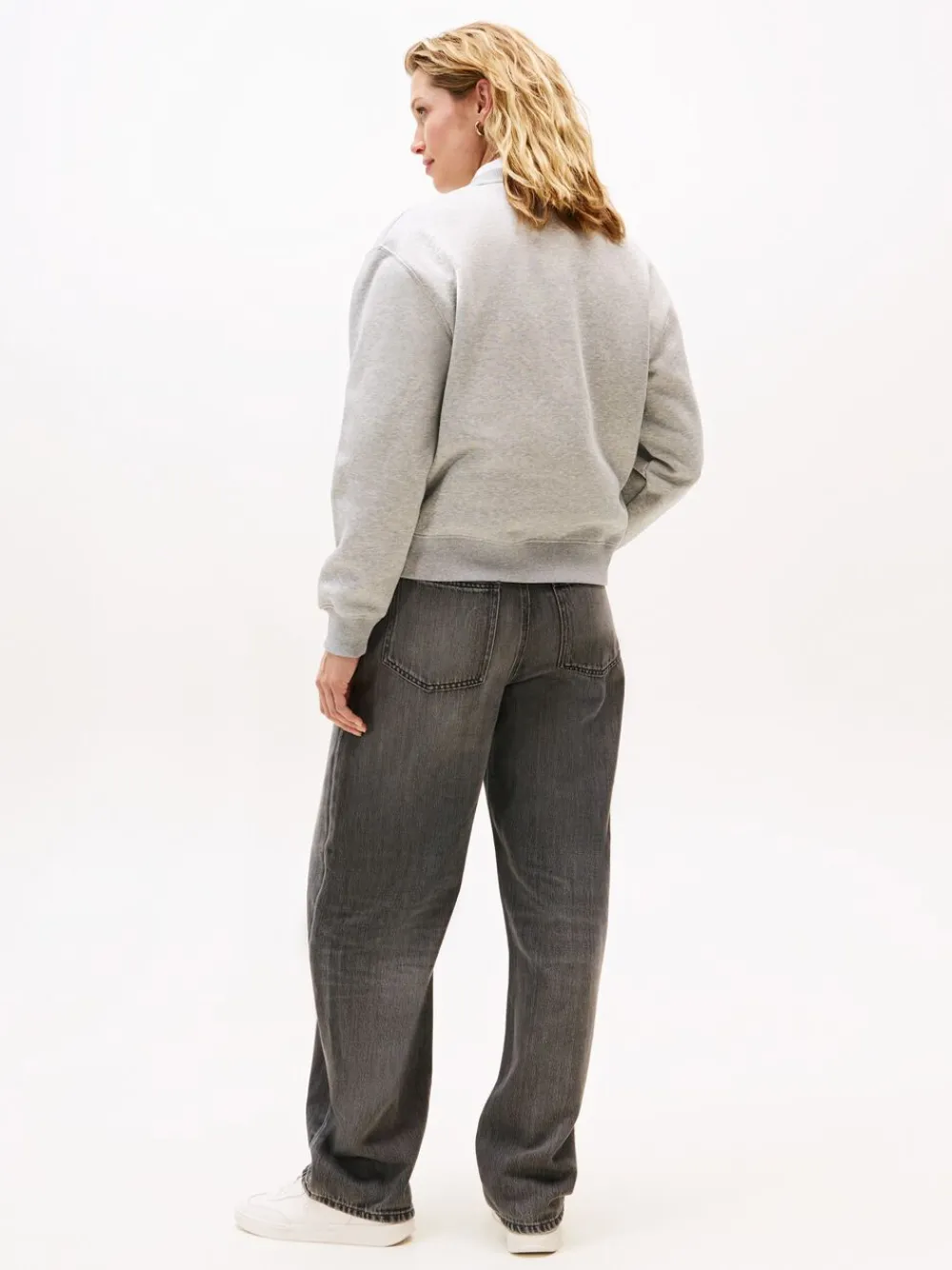 Dame Tommy Hilfiger MDRN REG CORP LOGO C-NK SWTSHRT