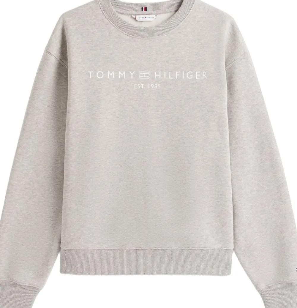 Dame Tommy Hilfiger MDRN REG CORP LOGO C-NK SWTSHRT
