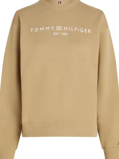 Tommy Hilfiger MDRN REG CORP LOGO C-NK SWTSHRT Classic khaki Outlet