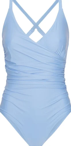 Medewi draperet badedragt - Clear><noscript><img width=