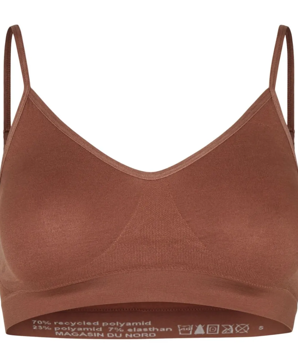 Magasin du Nord Collection Mellanie 1 S Seamless Bra Clove Clearance