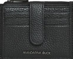 Dame Mandarina Duck MELLOW LEATHER WALLET / NERO