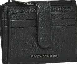 Dame Mandarina Duck MELLOW LEATHER WALLET / NERO