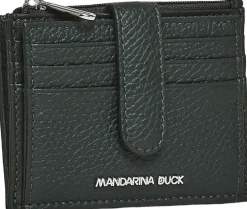 Mandarina Duck MELLOW LEATHER WALLET / Pine green Hot