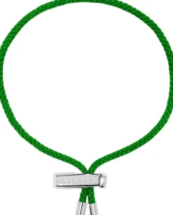 Nialaya Men's String Bracelet with Adjustable Stainless Steel Lock