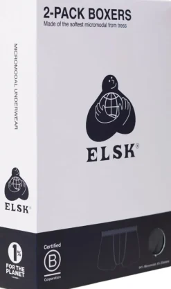 ELSK MEN’S MICROMODAL UNDERWEAR BOXERS 2-PACK 203 stone green Discount