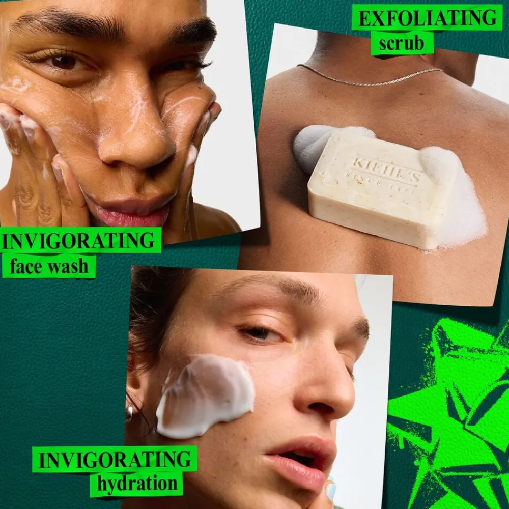 Mens Morning Reboot Holiday set>Kiehl's Discount