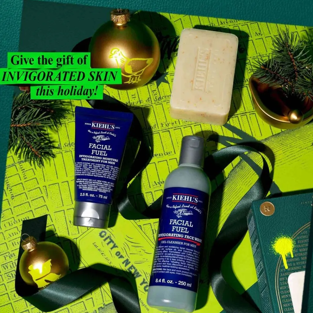 Mens Morning Reboot Holiday set>Kiehl's Discount