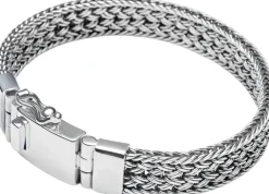 Men's Braided Chain Bracelet><noscript><img width=