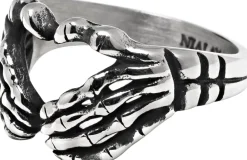 Nialaya Men's Vintage Skeleton Ring