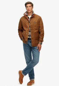 MERCHANT WAXED WORKER JACKET><noscript><img width=