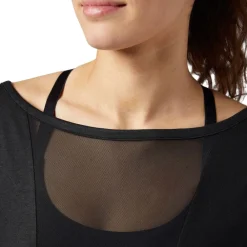 Reebok Mesh Longsleeve Tee Sort Outlet