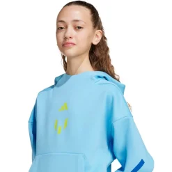 adidas MESSI ZNE Hættetrøje Blå Online