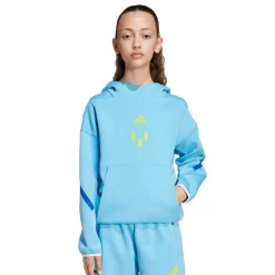 adidas MESSI ZNE Hættetrøje Blå Online