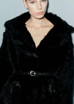 Dame MANGO Metal buckle belt