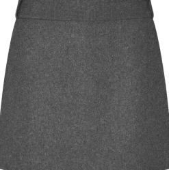 Second Female Milea Mini Skirt Dark grey melange Sale