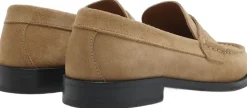 Garment Project Miles Penny Loafer - Suede Earth Outlet