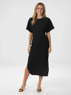 Dame Neo Noir Miloine Drape Dress