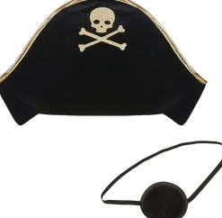 Mimi & Lula - Pirathat og øjeklap 3-8 år Best