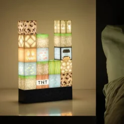 Shark Gaming Minecraft Building Block Lampe Hot