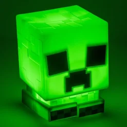 Minecraft Creeper SquishyGLO Silicone Lampe>Shark Gaming Sale