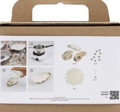 Creativ Company Mini DIY Kit Lysstøbning , Soyalys i østersskaller Online