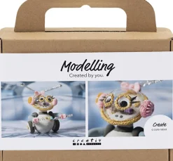 Creativ Company Mini DIY Kit Modellering, Robotpige