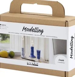 Børn Creativ Company Mini DIY Kit Modellering, Lysestage