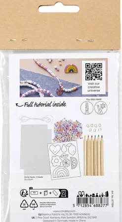 Børn Creativ Company Mini DIY Kit Smykker, Armbånd krympeplast