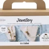 Creativ Company Mini DIY Kit Smykker, Krystalhalskæde og -øreringe Online