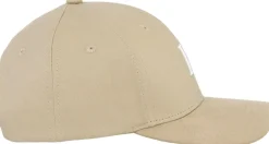 Les Deux Mini Encore Suede Baseball Cap Dark sand Clearance