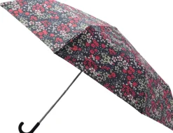 MANGO Mini flower-print umbrella Medium blue Outlet