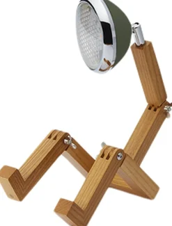 Mr. Wattson Mini Table Lamp, 5V, USB, G4 LED, Ash - Army Gre New