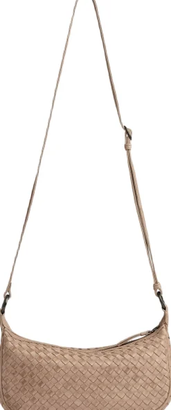 Markberg Mini Musembg Bag, Weave Mocha mousse Outlet