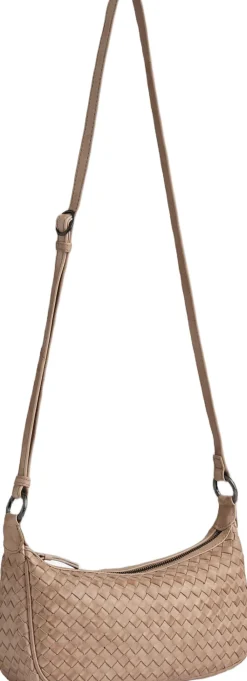 Markberg Mini Musembg Bag, Weave Mocha mousse Outlet