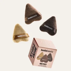 Huda Beauty Mini Puffs Powder Puff Trio - Trio med mini pudderkvaste Accessories easy bake powder p Sale