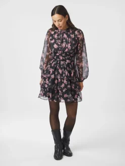 Neo Noir Mio Marigold Dress Dark navy Best