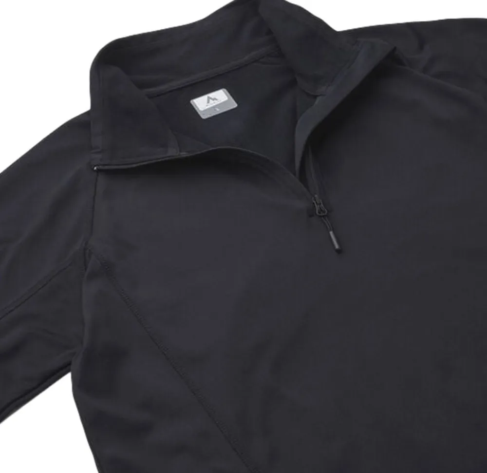 MCKINLEY Mio ½-Zip midlayer trøje Sort