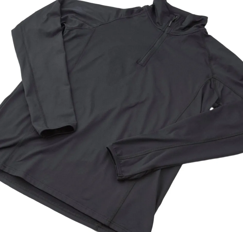 MCKINLEY Mio ½-Zip midlayer trøje Sort