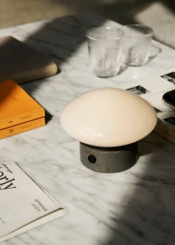 &Tradition Mist Portable Lamp AP21 Grigio Caldo base Sale