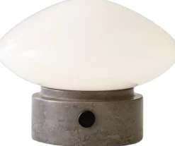 &Tradition Mist Portable Lamp AP21 Grigio Caldo base Sale
