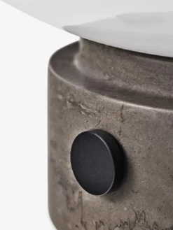 &Tradition Mist Portable Lamp AP21 Grigio Caldo base Sale