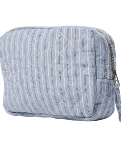 Magasin du Nord Collection Moira 3 G makeup bag Blue yonder stripe Outlet